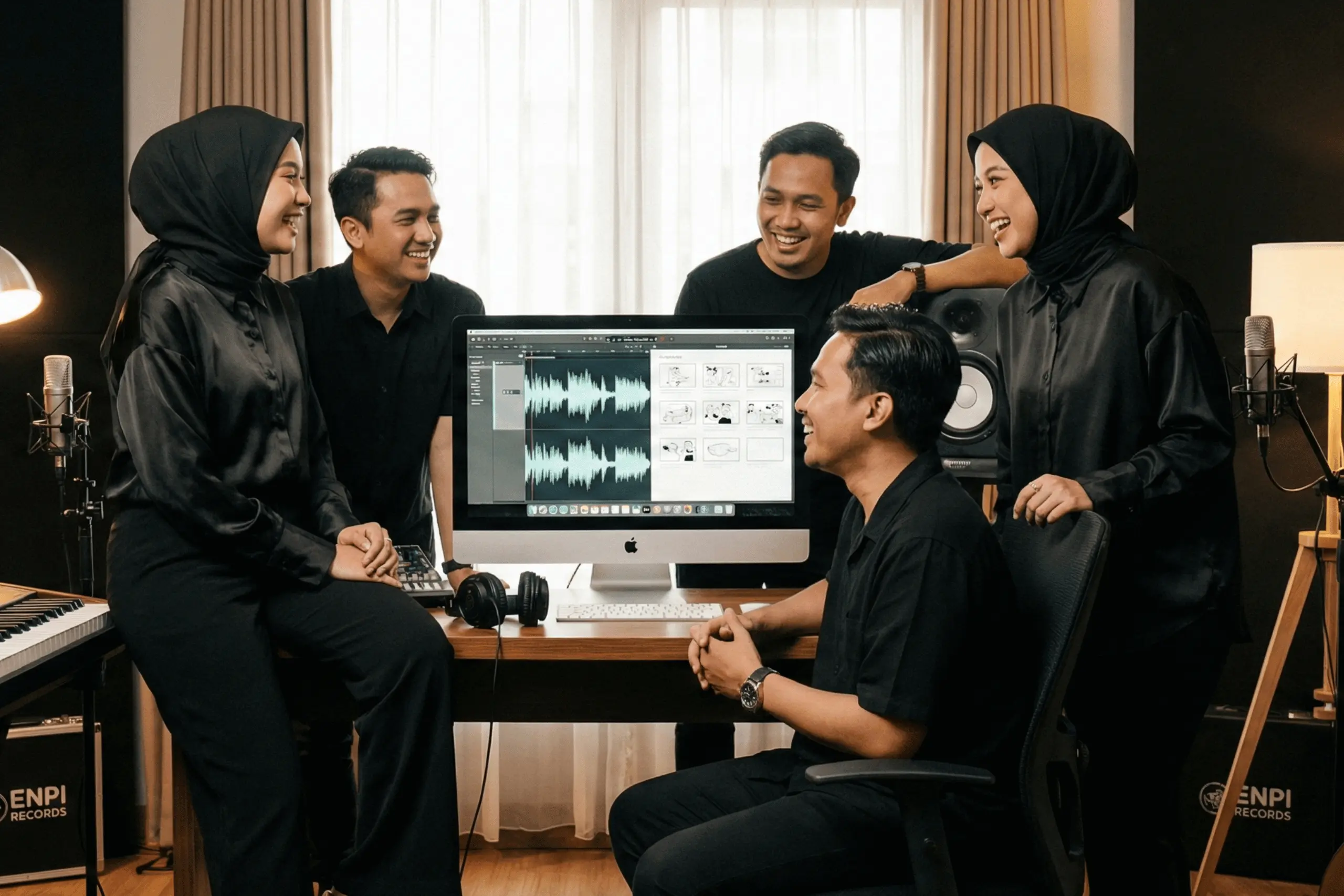 pembuatan musik buat iklan produk